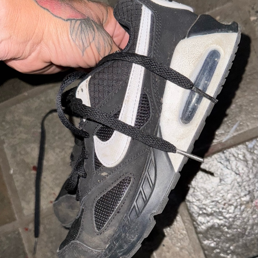 Nike Black and Gray Sneakers